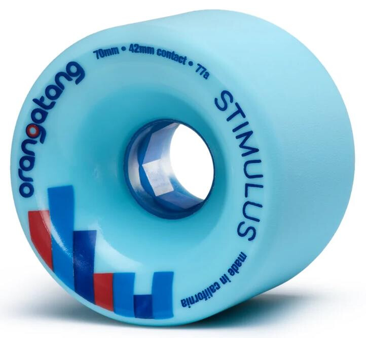 Orangatang Wheels Stimulus 70mm 77a blue