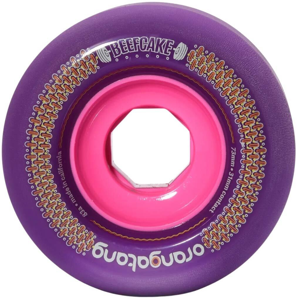 Orangatang Wheels Beefcake 73mm 83a purple