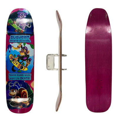 SUBVERT Deck O33 OLD SCHOOL  33"x9" WB15" skateschool / purple