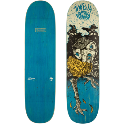 Arbor Deck Amelia Baba Yaga 32,25" x 8,5"  WB14,625" blue