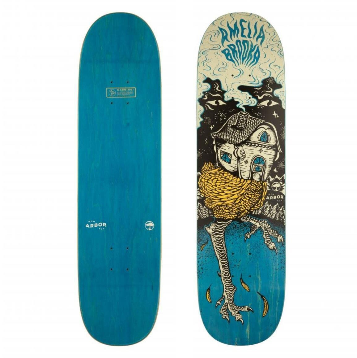 Arbor Deck Amelia Baba Yaga 32,25" x 8,5"  WB14,625" blue