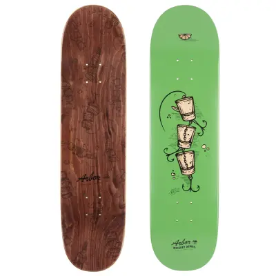 Arbor Deck Whiskey 8.0 Upcycle 31,75" x 8" WB14,125" green