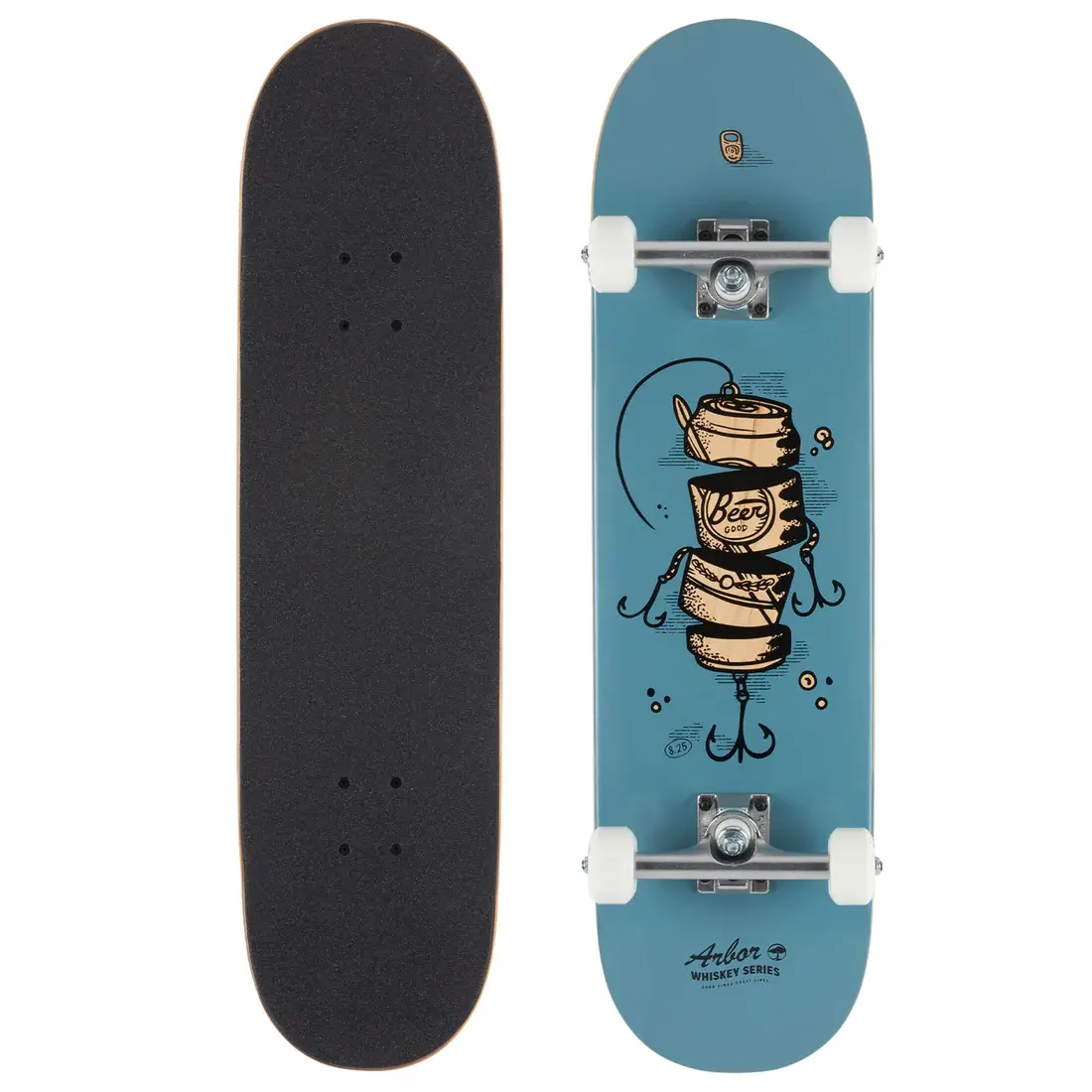 Arbor Deck Whiskey 8.25 Upcycle 32" x 8,25" WB14,25" blue