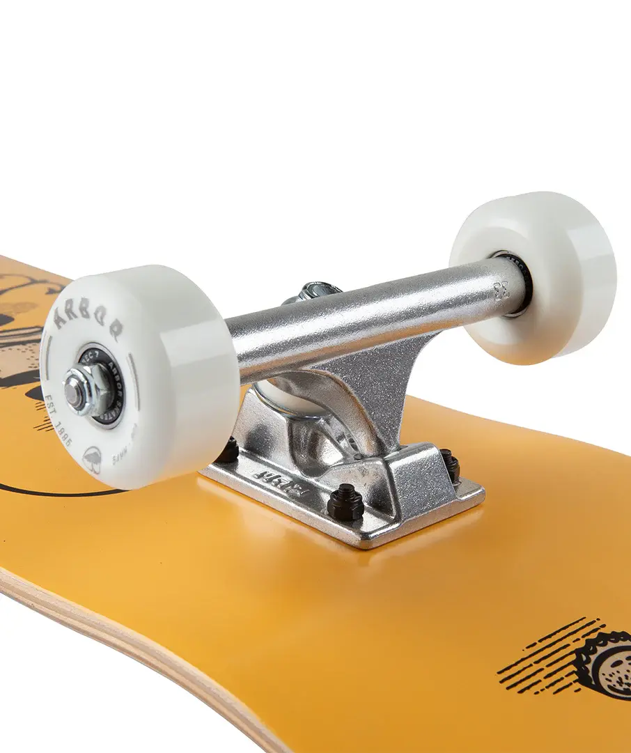 Arbor Deck Whiskey 7.75 Upcycle 31,5" x 7,75" WB13,875" yellow
