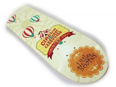 Little Boards Deck Kinder Skateboard Circus gross