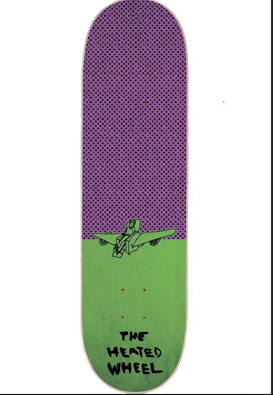 The Heated Wheel Deck Flight series 8,25 blue-green