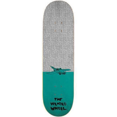 The Heated Wheel Deck Flight series 8,5 white-turqoise