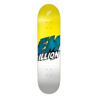 EMillion Deck - Logo - 8.125 x 31.5 yellow