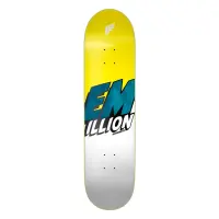 EMillion Deck - Logo - 8.125 x 31.5 yellow