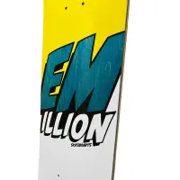 EMillion Deck - Logo - 8.125 x 31.5 yellow