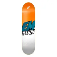 EMillion Deck - Logo - 8.25 x 32.0 orange