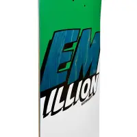 EMillion Deck - Fibertech -  Logo - 8.375 x 32.0 grün