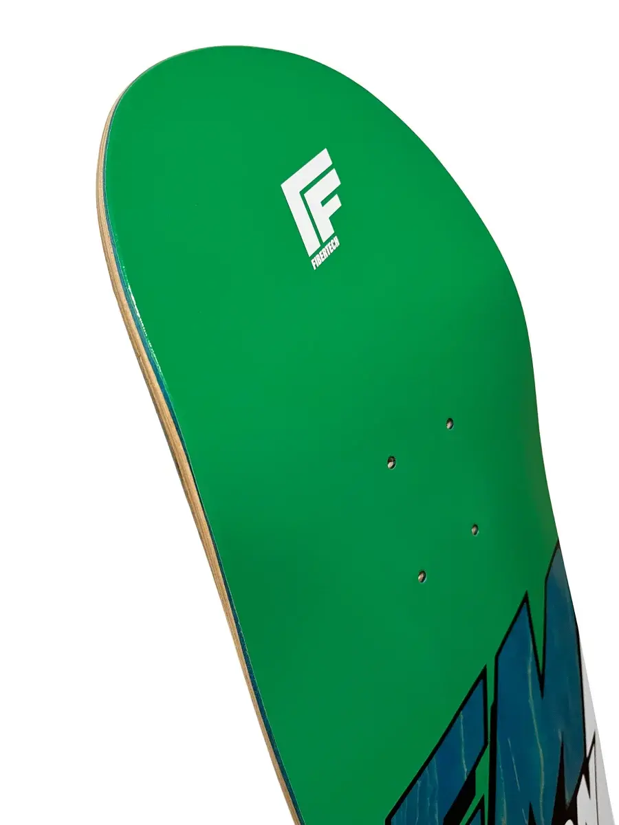 EMillion Deck - Fibertech -  Logo - 8.375 x 32.0 grün