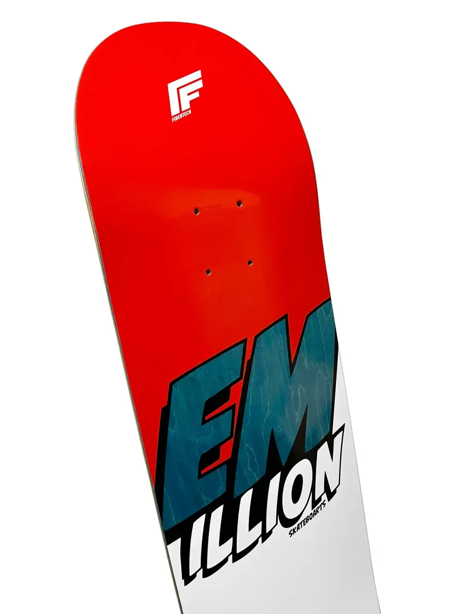 EMillion Deck - Fibertech - Logo - 8.5 x 32.125 rot