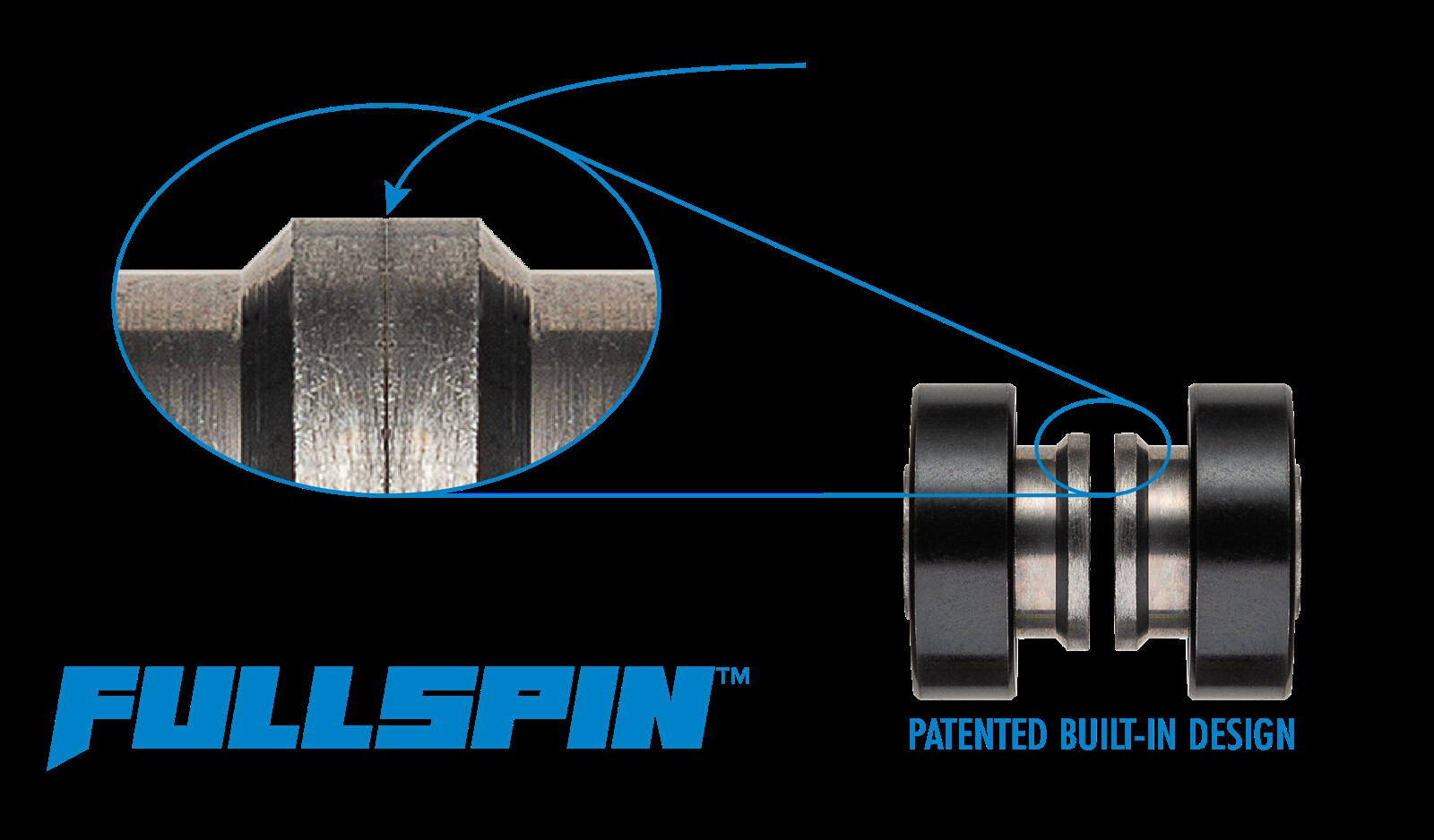 Seismic Bearings Fullspin 7 Ball Steel  XT Built-In