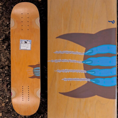 SkaReCo Deck Beginner Pop 8,25” * 32,5” WB14 - WB18 handpainted scratch