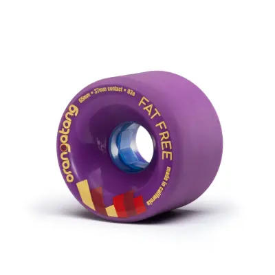 Orangatang Wheels Fat Free 65mm 83a Purple