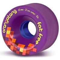 Orangatang Wheels Fat Free 65mm 83a Purple
