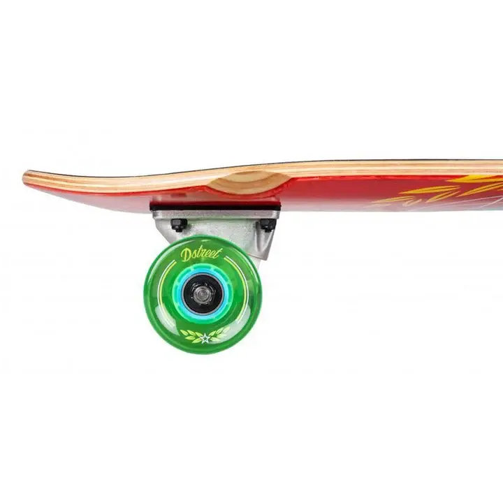D-Street Complete Cruiser Atlas Red 28" x 7.25" WB14"