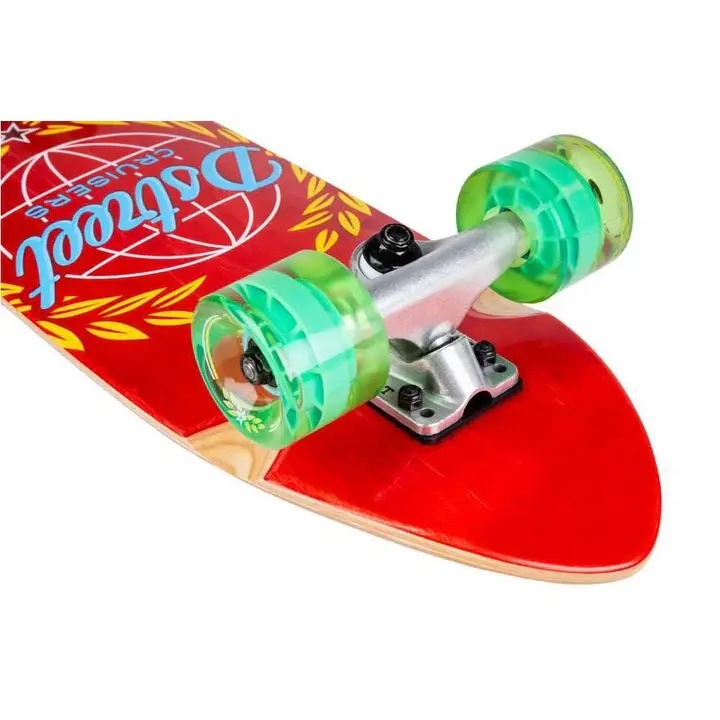 D-Street Complete Cruiser Atlas Red 28" x 7.25" WB14"