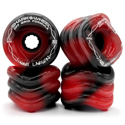 SHARK WHEEL PRO SIGNATURE 60mm 84a Off-Grid Jimmy Larsen red swirl