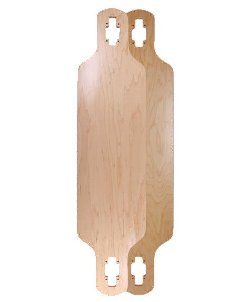 SkaReCo Deck Shape390 Drop Through 39"x9,5" WB30" natural
