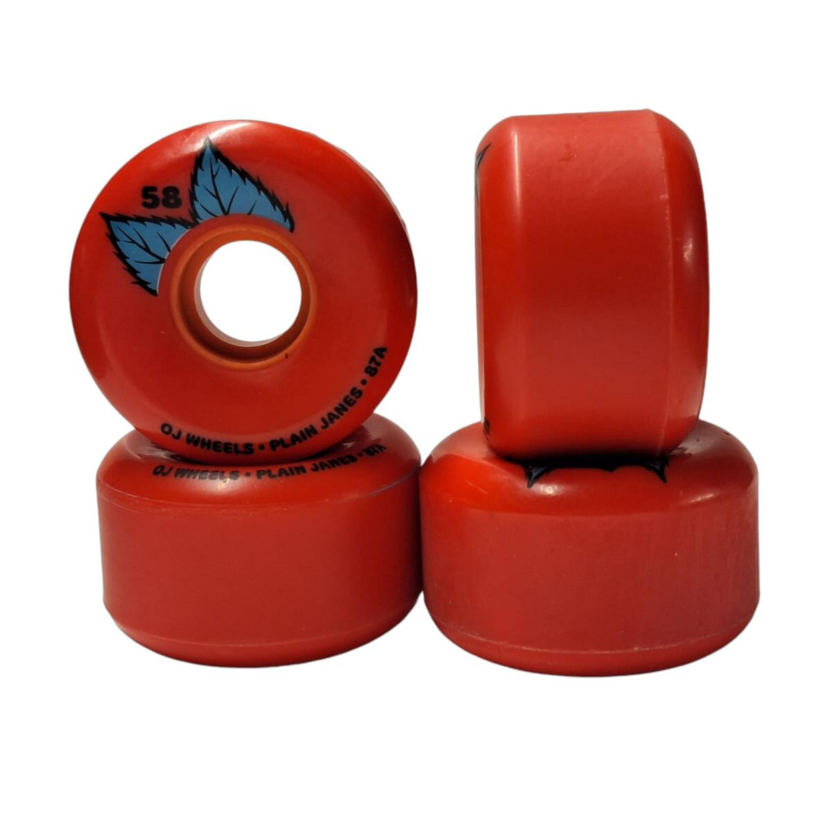 OJ Wheels Plain Jane Keyframe 87A 58mm rot