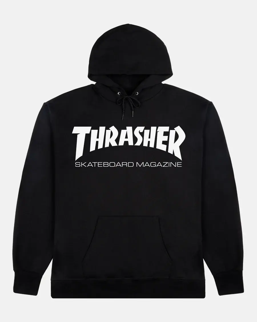 Thrasher Hoodie Skate Mag black