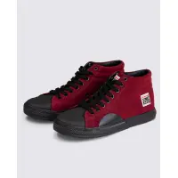Vision Sneaker Canvas High Top red/black 10,5 / 44