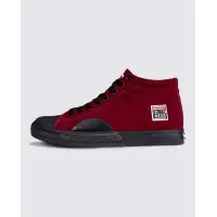 Vision Sneaker Canvas High Top red/black 10,5 / 44