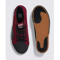 Vision Sneaker Canvas High Top red/black 10,5 / 44