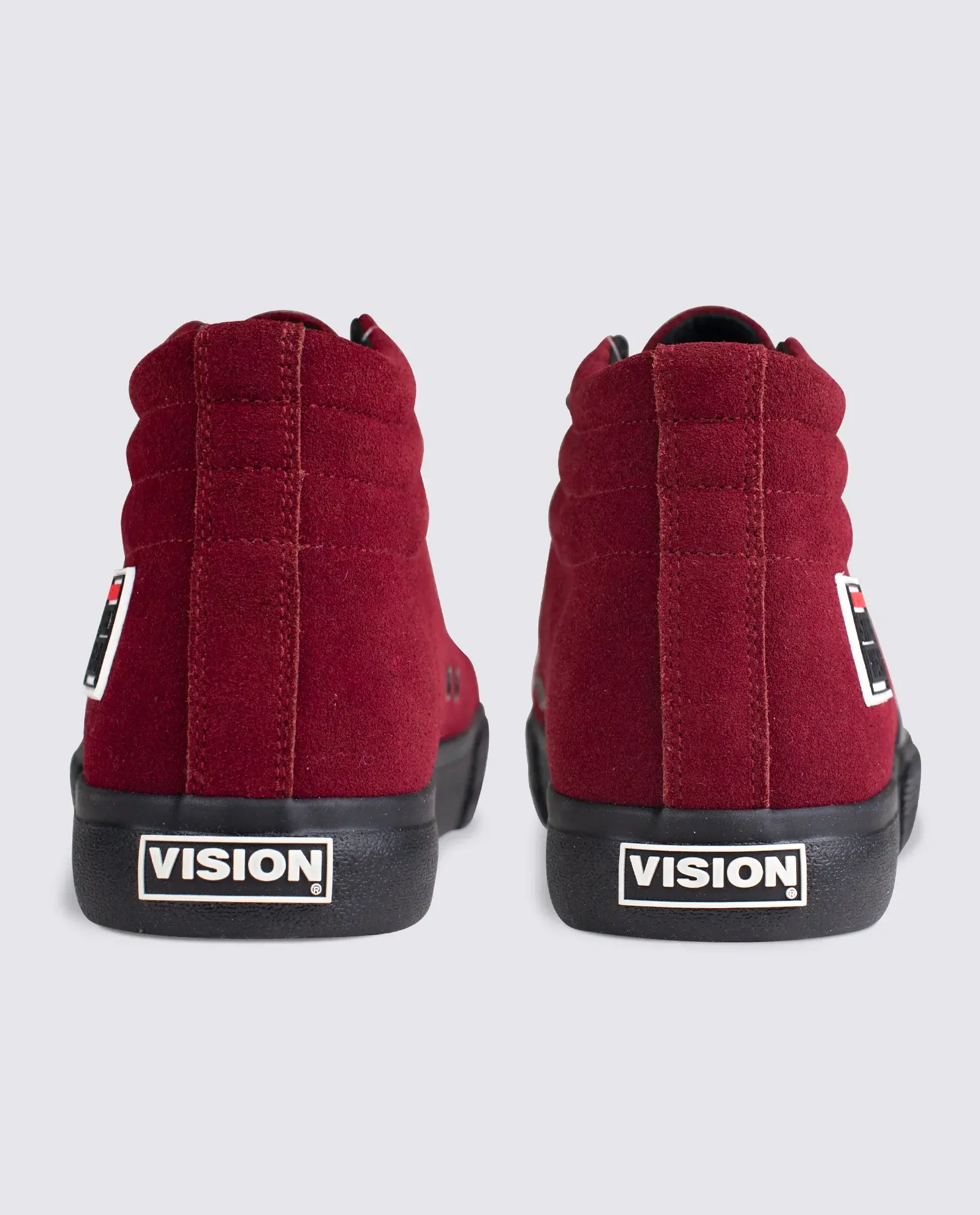 Vision Sneaker Canvas High Top red/black 10,5 / 44