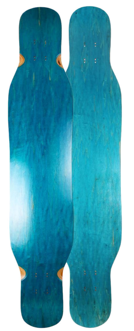 SkaReCo Deck Shape480 Doubelkick Dancer 48,75"x9,25" WB32,5" blue