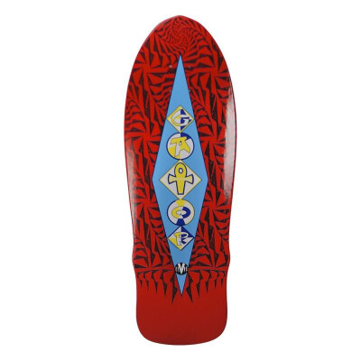 Vision Deck Gator Ramp Old School Skateboard 31" x 10" red