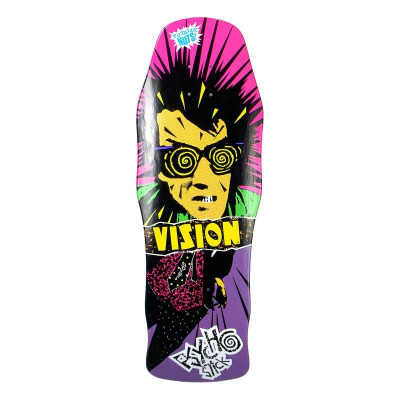 Vision Deck Original Psycho Stick Old School 30"x10" WB15" purple