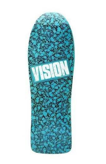 Vision Deck Punkskull Modern Concave Old School 30" x 10" WB16.625 aqua