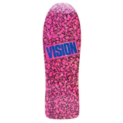 Vision Deck Punkskull Modern Concave Old School 30" x 10" WB16.625 pink blue