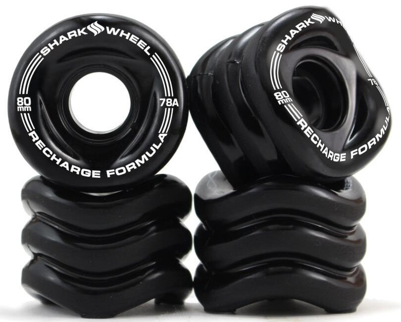 SHARK WHEEL Recharge 80mm/78a black
