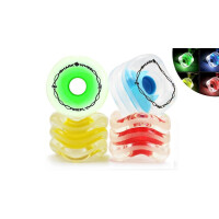 SHARK WHEEL Firefly 60mm, 78a  - Transparent with Blue,...