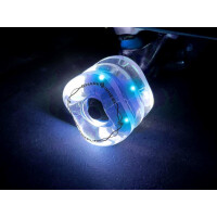 SHARK WHEEL Firefly 60mm, 78a  - Transparent with Blue,...