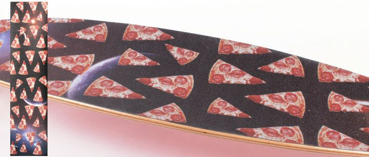 Subvert Griptape Longboard Sheet 42"x10" space pizza