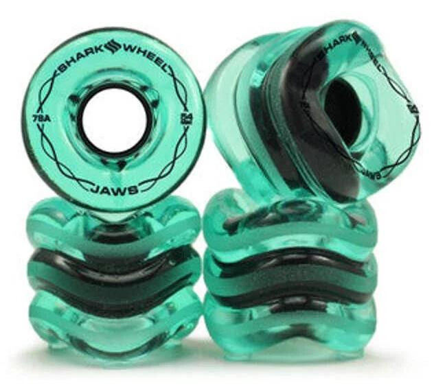 SHARK WHEEL Jaws 54mm/78a transparent emerald