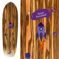 SkaReCo Deck Shape308 Mini Cruiser 30" x 8.5"...