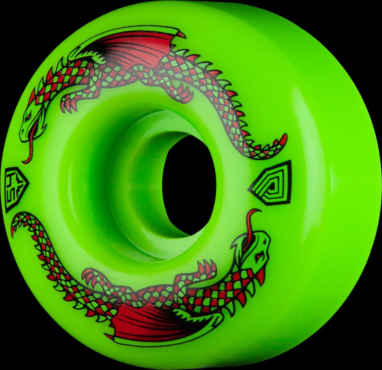 Powell-Peralta Wheels Dragons V4 54mm x 34mm 93A Wide green