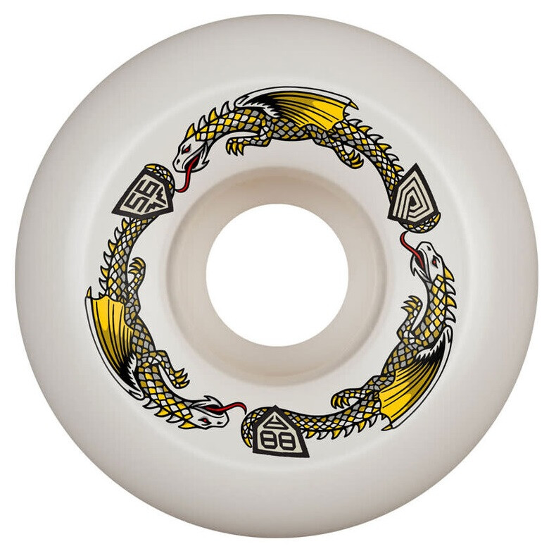 Powell-Peralta Wheels Dragons Bomber 56mm 88A offwhite