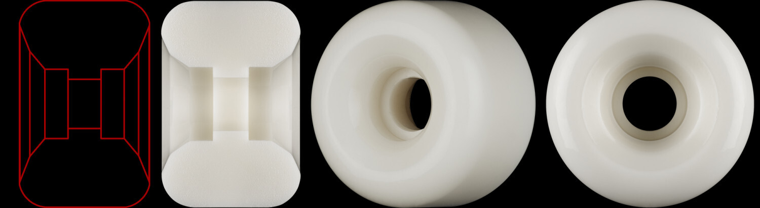Powell-Peralta Wheels Dragons Bomber 56mm 88A offwhite