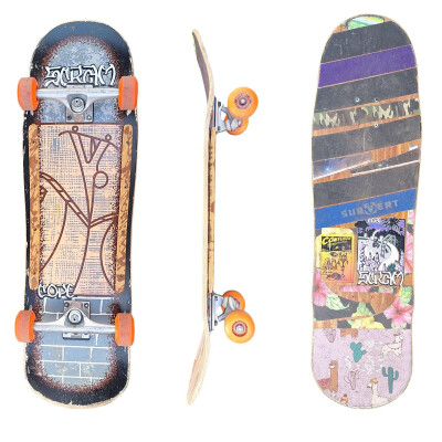 Leihboard 5€/Tag Lux Halfpipe-Skateboard 9" Scram WB14,5" Theeve Speedlab EmoRails
