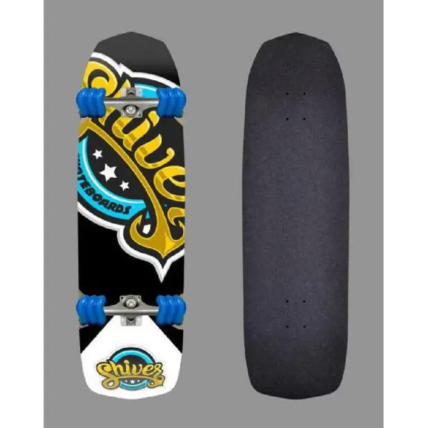 Shiver Deck mini Cruiser 29.5 x 8.5 WB15 black