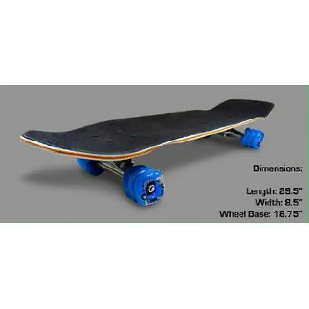 Shiver Deck mini Cruiser 29.5 x 8.5 WB15 black