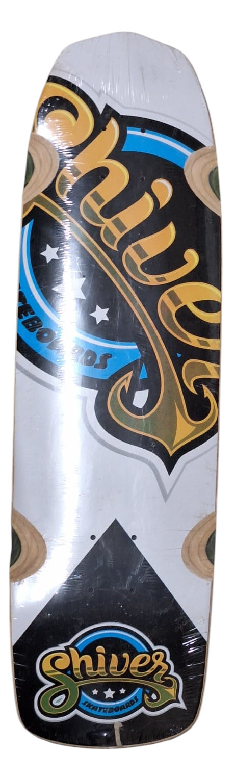 Shiver Deck mini Cruiser 29.5 x 8.5 WB15 white